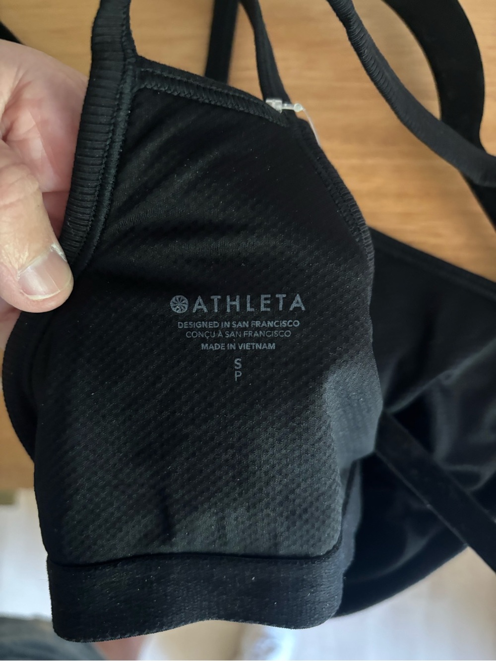 Athleta Black Ribbed Halter Tank Top - Picture 6 of 13